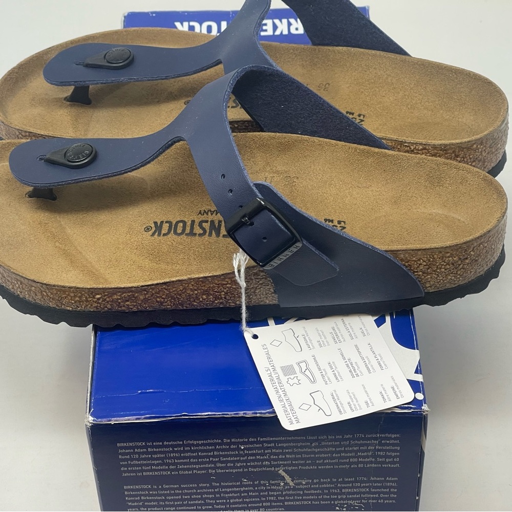 BIRKENSTOCK GIZEH BS BLUE REGULAR FIT - Picture 5 of 6